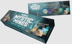 FANROLL -  MYSTIC MINES - GEMSTONE DICE SET -  MISFIT EDITION