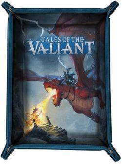 FANROLL -  TALES OF THE VALIANT, RECTANGLE FOLDING DICE TRAY -  TALES OF THE VALIANT