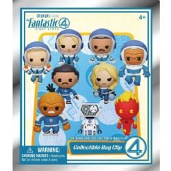 FANTASTIC 4 -  RANDOM 3D FOAM BAG CLIP - SERIES 1 -  FIRST STEP (2025)