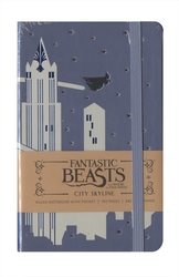 FANTASTIC BEASTS -  CITY SKYLINE - HARDCOVER RULED JOURNAL (192 PAGES)