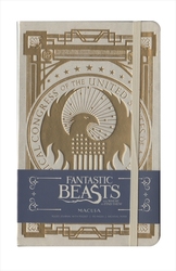 FANTASTIC BEASTS -  MACUSA - HARDCOVER RULED JOURNAL (192 PAGES)