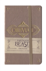 FANTASTIC BEASTS -  OBLIVIATE - HARDCOVER RULED JOURNAL (192 PAGES)