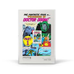 FANTASTIC FOUR -  COMIX™: ART IN MOTION SILVER FOIL - THE FANTASTIC FOUR™: COMICS #5 SILVER FOIL -  2025 NEW ZEALAND COINS 01