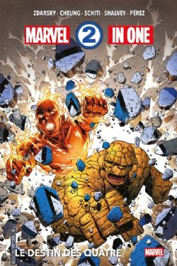 FANTASTIC FOUR -  LES DESTIN DES QUATRE (FRENCH V.) -  MARVEL 2 IN ONE 01