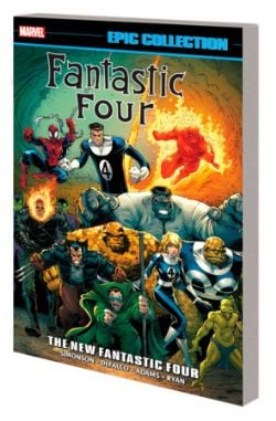 FANTASTIC FOUR -  THE NEW FANTASTIC FOUR - 1990-1992 (ENGLISH V.) -  EPIC COLLECTION 21