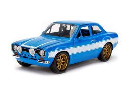 FAST AND FURIOUS -  BRIAN'S FORD ESCORT 1/24 - BLUE