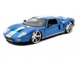 FAST AND FURIOUS -  FORD GT, BLUE - 1/24 -  FAST AND FURIOUS