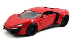 FAST AND FURIOUS -  LYKAN HYPERSPORT 1/24 - RED