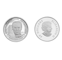 FATHERS OF CONFEDERATION -  GEORGE-ETIENNE CARTIER -  2015 CANADIAN COINS 01