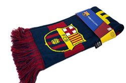 FC BARCELONA -  KNIT SCARF - DOUBLE SIDED HOME