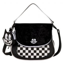FELIX THE CAT -  CROSSBODY BAG WITH LENTICULAR COIN BAG -  LOUNGEFLY