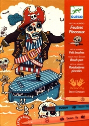FELT-TIPS -  FELT BRUSHES - SCARED STIFF (MULTILINGUAL)