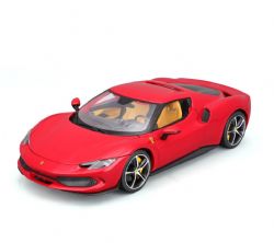 FERRARI -  296 GTB, ROUGE - 1/18 -  RACE AND PLAY