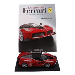 FERRARI -  FXX K 2014 1/24 - RED WITH BOOK -  LES GRANDES FERRARI