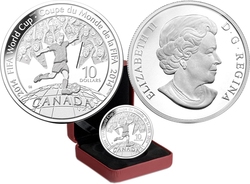 FIFA MEN'S WORLD CUP -  SOCCER FIFA WORLD CUP -  2014 CANADIAN COINS