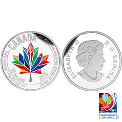 FIFA WOMEN'S WORLD CUP TM/MC -  CANADA WELCOMES THE WORLD -  2015 CANADIAN COINS