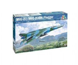 FIGHTER-BOMBER -  MIG-27 / MIG-23BN FLOGGER - 1/48 -  ITALERI