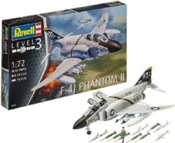 FIGHTER -  F-4J PHANTOM II (LEVEL 3) 1/72 -  REVELL