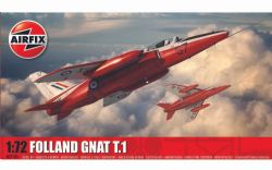 FIGHTER -  FOLLAND GNAT T.1 1/72 -  AIRFIX