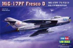 FIGHTER -  MIG-17PF FRESCO D - 1/48 -  HOBBY BOSS