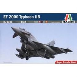 FIGHTER PLANE -  EF 2000 TYPHOON IIB - 1/72 -  ITALERI