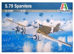 FIGHTER PLANE -  SM-79 SPARVIERO - 1/72 -  ITALERI