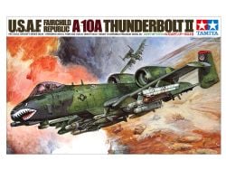 FIGHTER -  U.S.A.F. FAIRCHILD REPUBLIC A-10A THUNDERBOLT II 1/48 AIRCRAFT -  TAMIYA