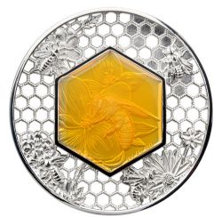 FILIGREE BEE -  2023 SOLOMON ISLANDS COINS
