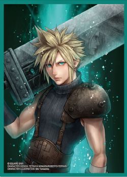 FINAL FANTASY -  STANDARD SIZE SLEEVES - CLOUD (100)
