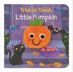 FINGER PUPPET BOOK -  LITTLE PUMPKIN (ENGLISH V.) -  TRICK OR TREAT