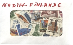 FINLAND -  150 ASSORTED STAMPS - FINLAND