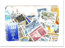 FINLAND -  300 ASSORTED STAMPS - FINLAND