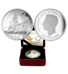 FIRST WORLD WAR : THE CANADIAN HOME FRONT -  PATROL AGAINST U-BOATS -  2016 CANADIAN COINS 04