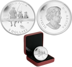 FISHING -  2013 CANADIAN COINS