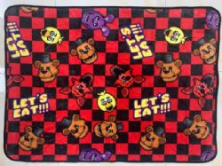 FIVE NIGHTS AT FREDDY'S -  CHECKERED PLUSH THROW (45