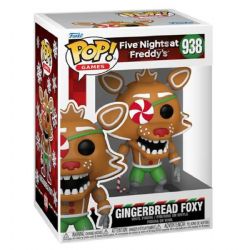 FIVE NIGHTS AT FREDDY'S -  POP! VINYL FIGURE OF GINGERBREAD FOXY (4 INCH) -  POP! HOLIDAY 938