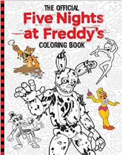 FIVE NIGHTS AT FREDDY'S -  THE OFFICIAL COLORING BOOK (ENGLISH V.)