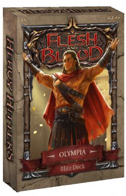 FLESH AND BLOOD -  BLITZ DECK - OLYMPIA (ENGLISH) -  HEAVY HITTERS