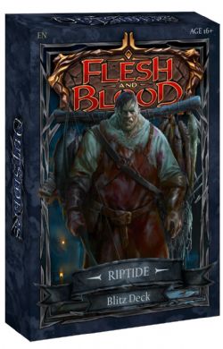 FLESH AND BLOOD -  BLITZ DECK - RIPTIDE (ENGLISH) -  OUTSIDERS