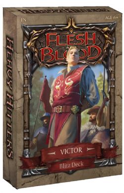 FLESH AND BLOOD -  BLITZ DECK - VICTOR (ENGLISH) -  HEAVY HITTERS