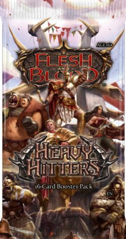 FLESH AND BLOOD -  BOOSTER PACK (ENGLISH) (P16/B24) -  HEAVY HITTERS