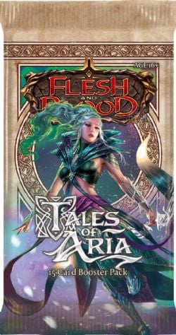 FLESH AND BLOOD -  FIRST EDITION BOOSTER PACK (P15/B24/C4) (ENGLISH) **LIMIT 1 BOX (24 PACKS) PER CUSTOMER / ADDRESS** -  TALES OF ARIA