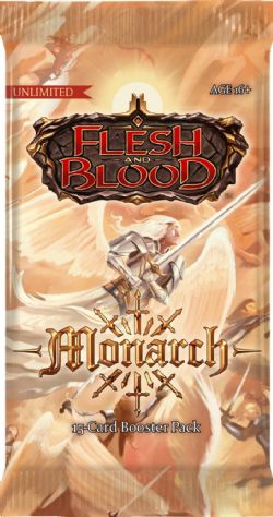 FLESH AND BLOOD -  UNLIMITED BOOSTER PACK (ENGLISH) -  MONARCH
