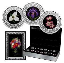 FLORAL EMBLEMS OF CANADA -  2020-2021 FLORAL EMBLEMS OF CANADA 13-COIN SERIES -  2020-2021 CANADIAN COINS