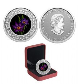 FLORAL EMBLEMS OF CANADA -  MANITOBA: PRAIRIE CROCUS -  2020 CANADIAN COINS 05