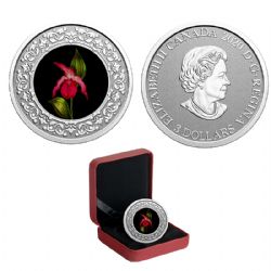 FLORAL EMBLEMS OF CANADA -  PRINCE EDWARD ISLAND: LADY'S SLIPPER -  2020 CANADIAN COINS 07