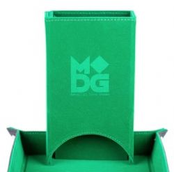 FOLD UP DICE TOWER - GREEN