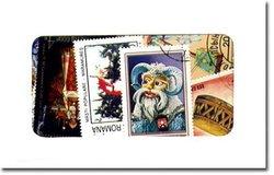 FOLKLORE -  50 ASSORTED STAMPS - FOLKLORE