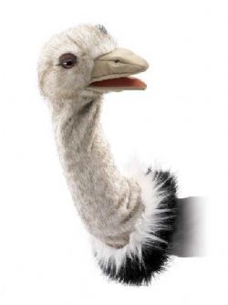 FOLKMANIS -  OSTRICH STAGE PUPPET