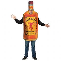 FOOD -  FIREBALL BOTTLE COSTUME (ADULT)